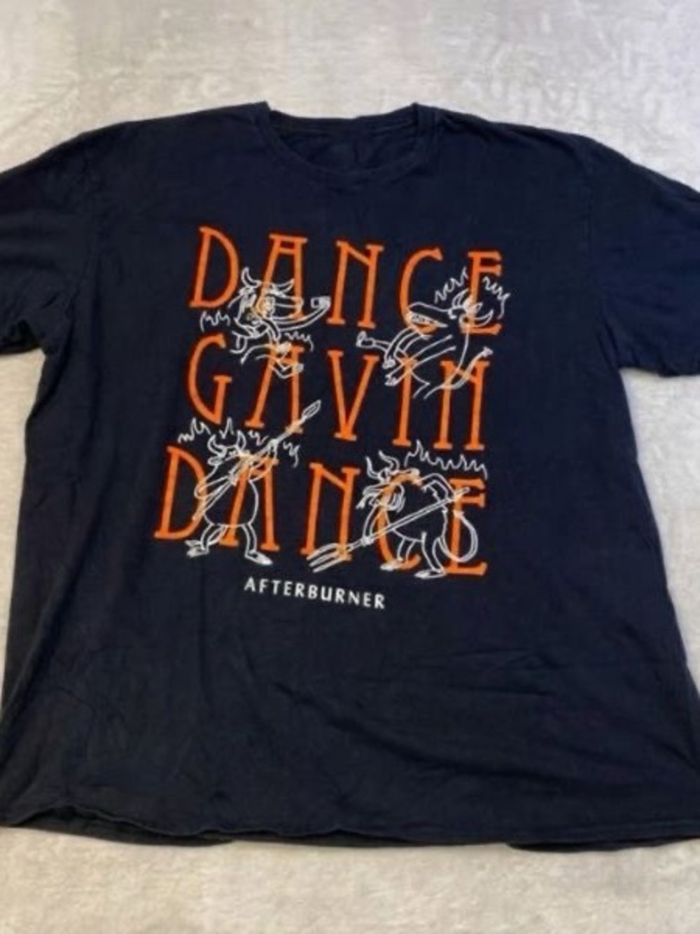 Dance Gavin Dance Black Cotton T-Shirt